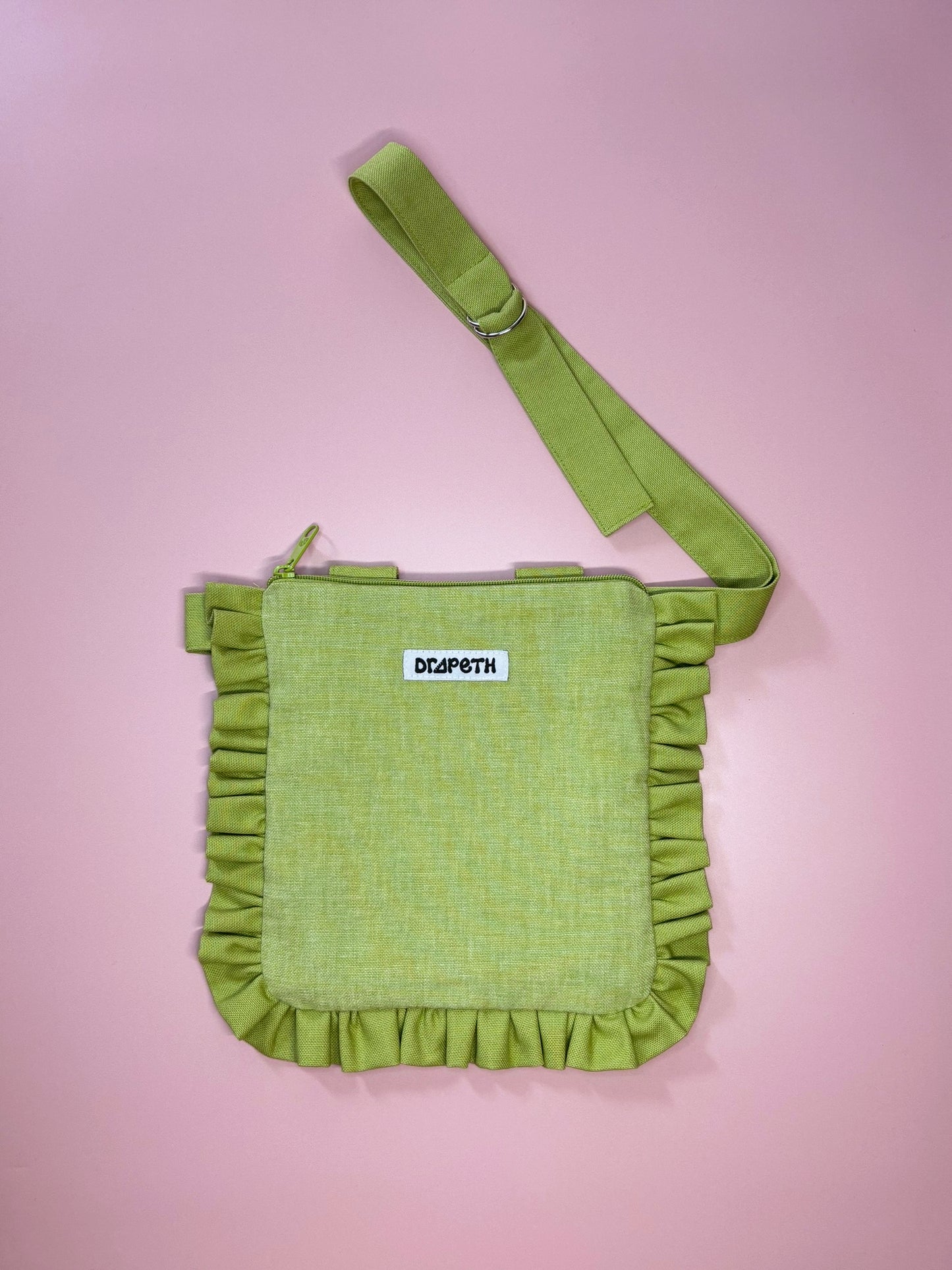 Bagioli Coss-Body Bag in Springtime Canvas